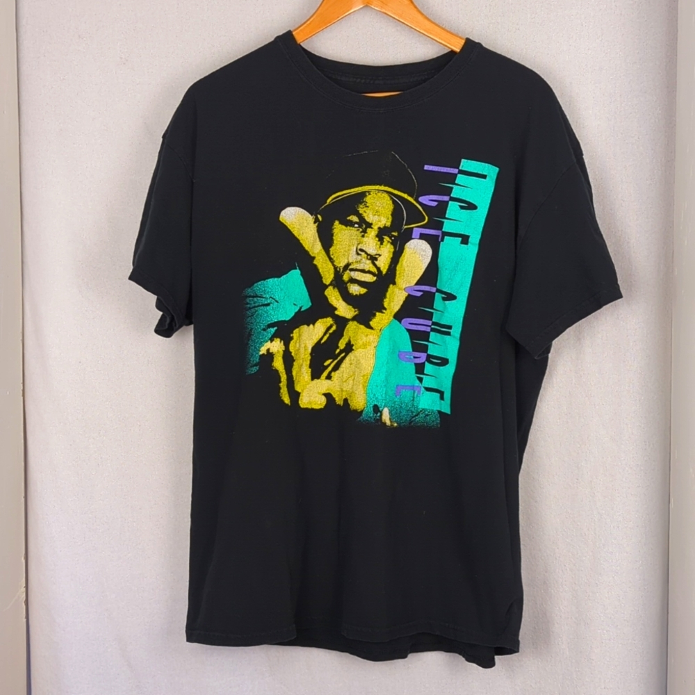 VINTAGE Ice Cube Rapper T-Shirt Adult Size XL